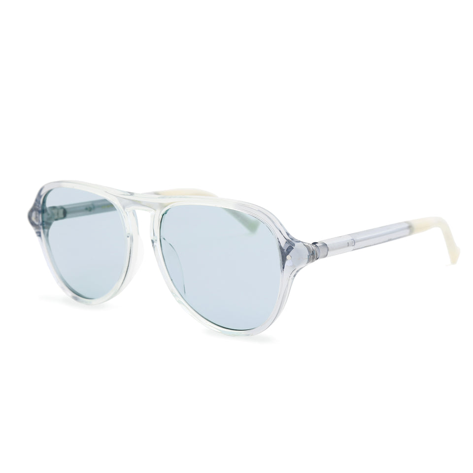 COSEY: CLEAR w/ blue lens